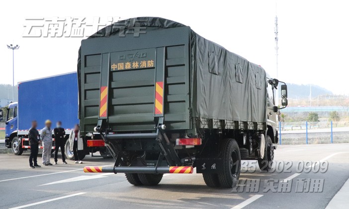 液壓尾板車,電動升降圍板車,物流倉儲車,港口貨物運輸車,東風(fēng)天錦專用車,DFH1180,18噸物流車