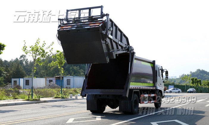 14方垃圾車,環(huán)衛(wèi)垃圾車,壓縮式垃圾車,東風(fēng)全自動(dòng)垃圾車,市政環(huán)衛(wèi)車廠家