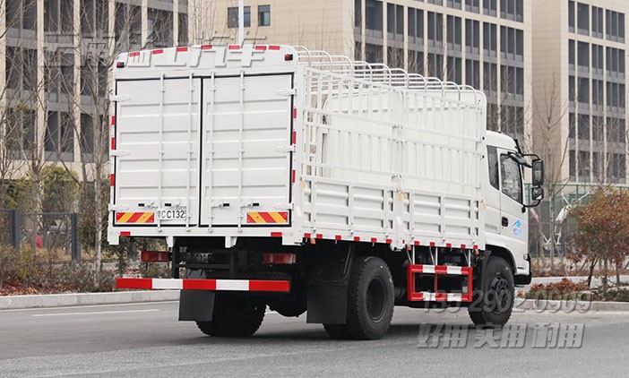 5.2米倉欄車,8噸中型倉柵,高欄板花欄車,鵝頸式倉欄車,物流貨運(yùn)倉柵式運(yùn)輸車,果蔬糧食運(yùn)輸車